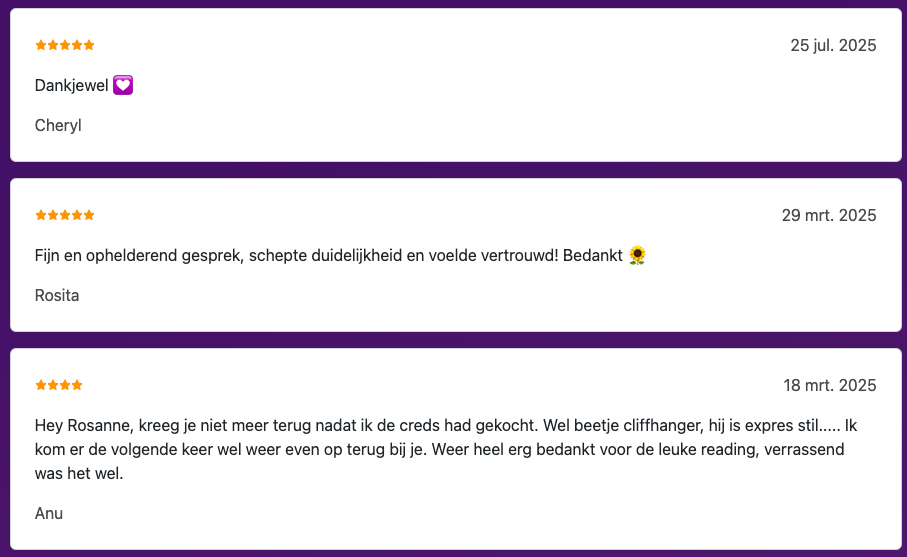 rosanne medium chat